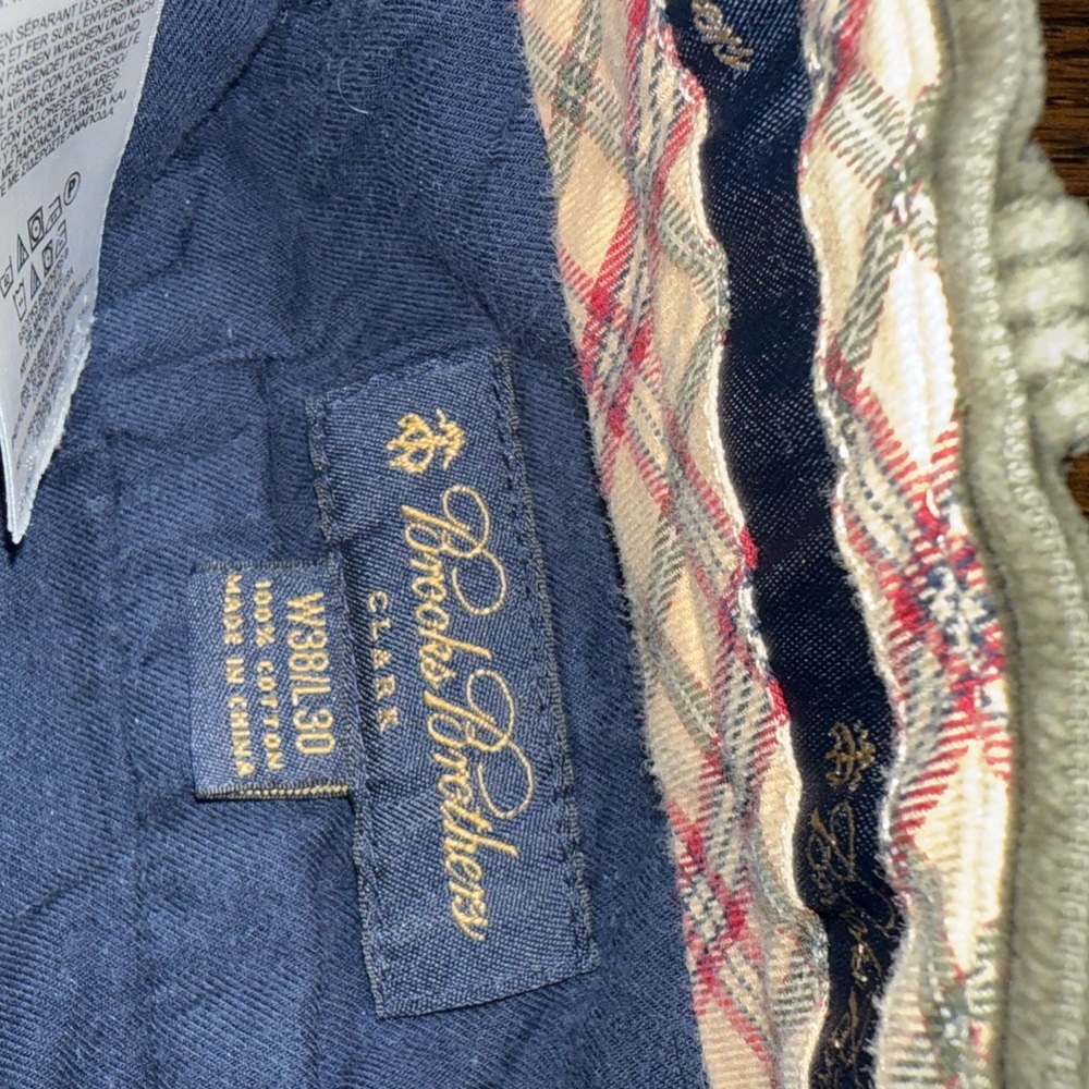 Brooks Brothers olive courdories